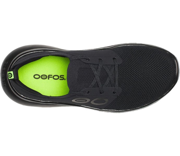 Oofos OOMY STRIDE ÅTERHÄMTNINGSSANDAL Svart