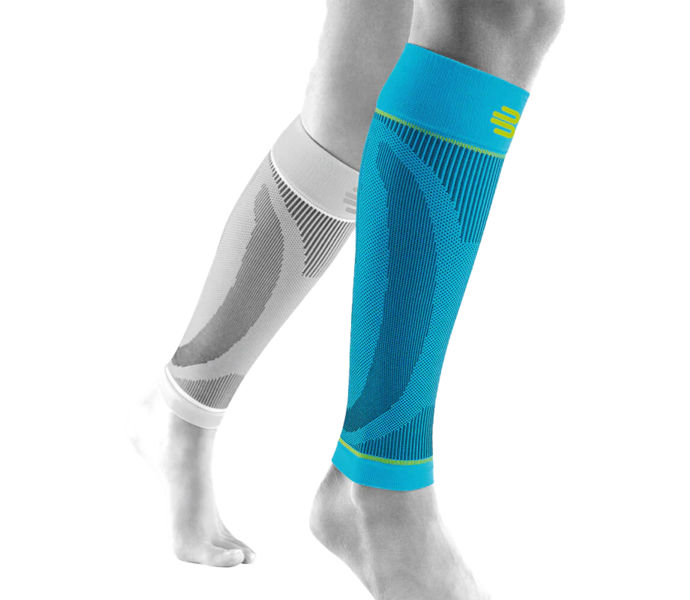 BAUERFEIND SPORT COMPRESSION SLEEVES LONG VADKOMPRESSION Blå
