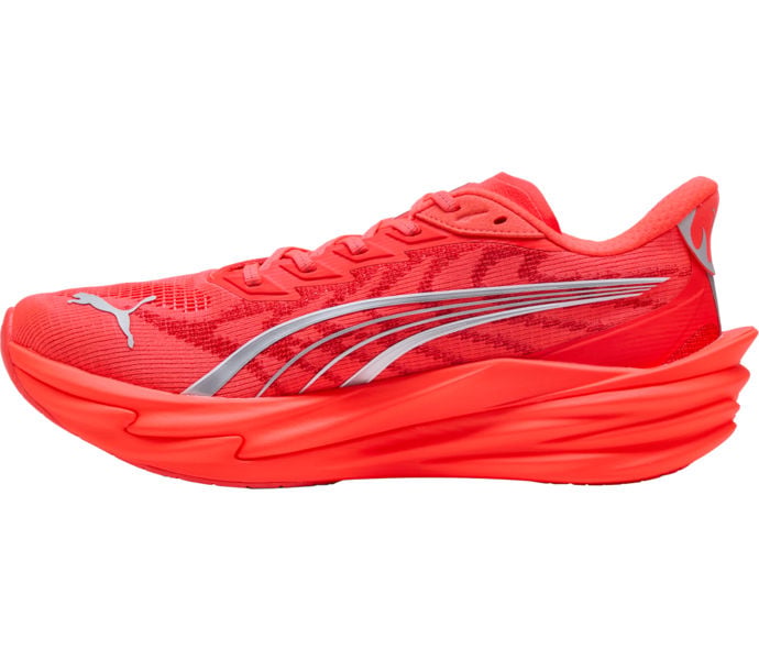 Puma DEVIATE NITRO 4 KOLFIBERSKOR Röd