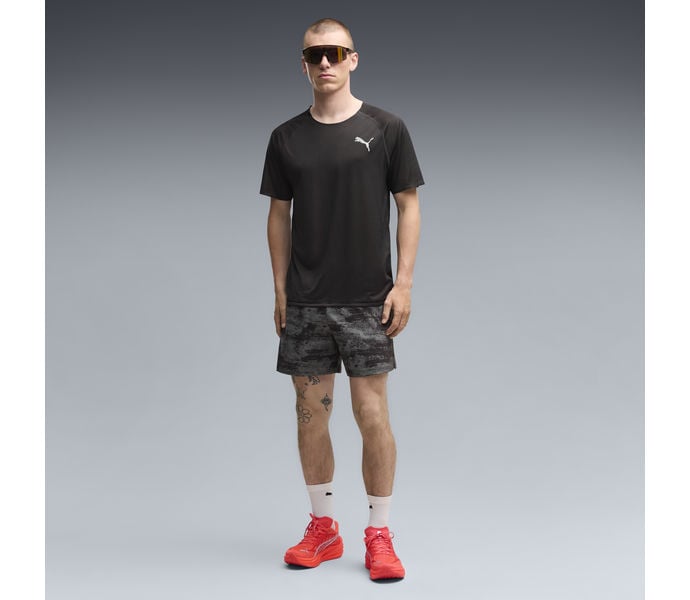 Puma DEVIATE NITRO 4 KOLFIBERSKOR Röd