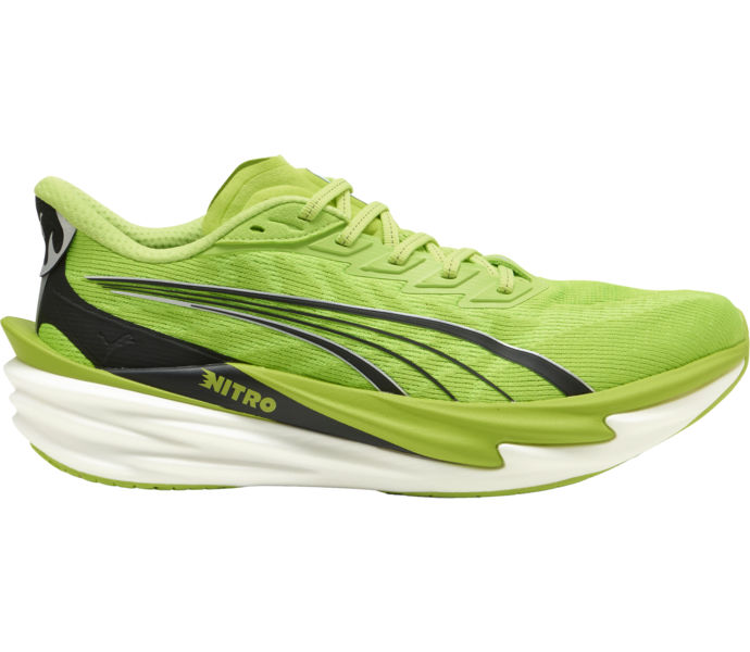 Puma DEVIATE NITRO 4 KOLFIBERSKOR Grön