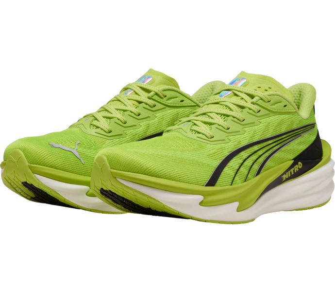Puma DEVIATE NITRO 4 KOLFIBERSKOR Grön