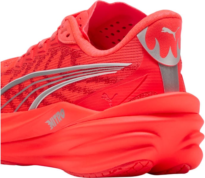Puma DEVIATE NITRO 4 KOLFIBERSKOR Röd