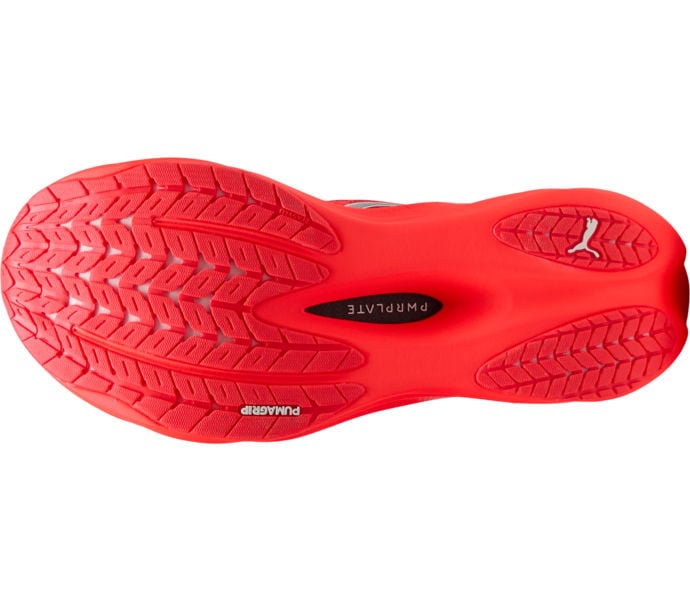 Puma DEVIATE NITRO 4 KOLFIBERSKOR Röd