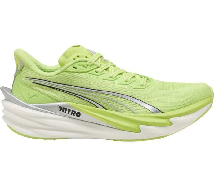 Puma DEVIATE NITRO 4 KOLFIBERSKOR Grön