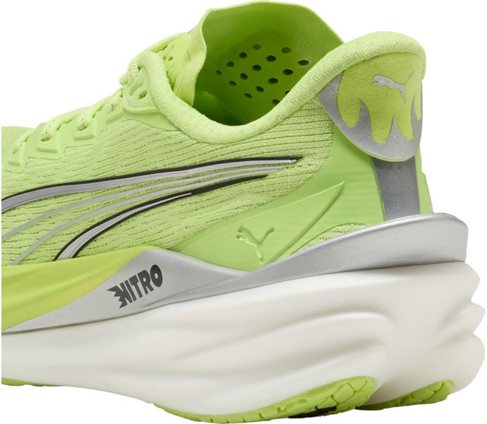 Puma DEVIATE NITRO 4 KOLFIBERSKOR Grön