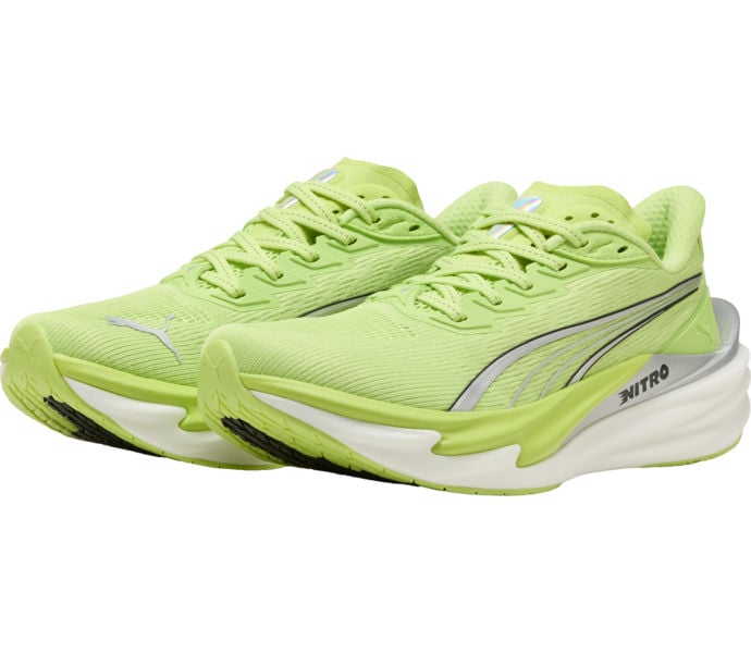 Puma DEVIATE NITRO 4 KOLFIBERSKOR Grön