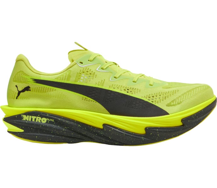 Puma DEVIATE NITRO ELITE 4 KOLFIBERSKOR Grön