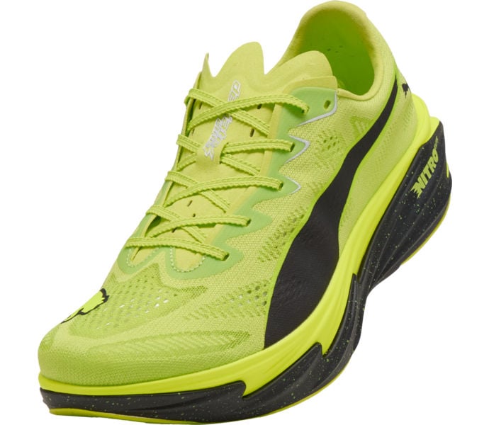 Puma DEVIATE NITRO ELITE 4 KOLFIBERSKOR Grön