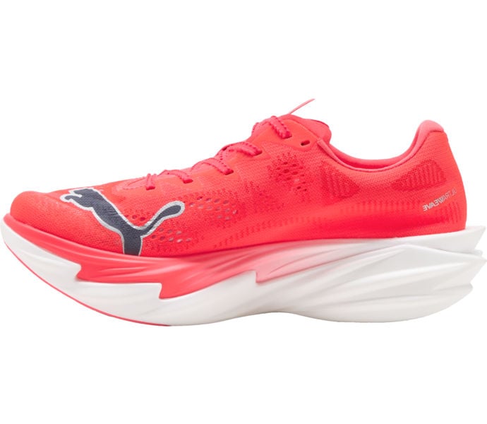 Puma DEVIATE NITRO ELITE 4 KOLFIBERSKOR Röd