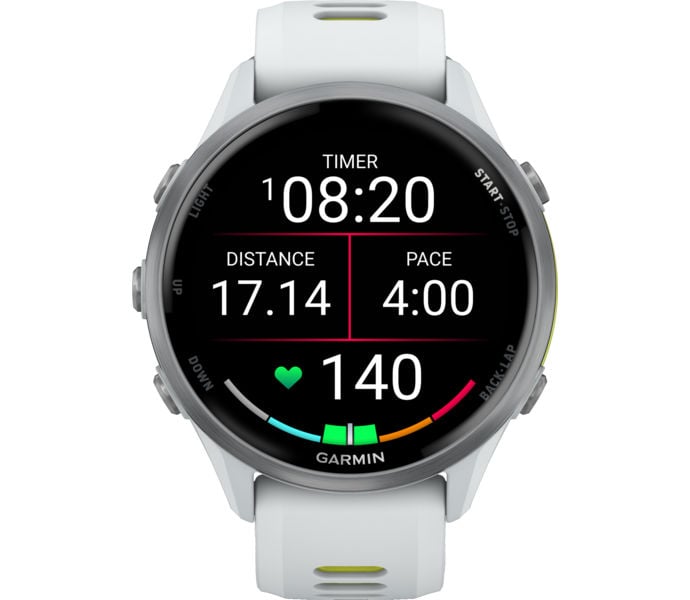 Garmin FORERUNNER 970 LÖPARKLOCKA Vit