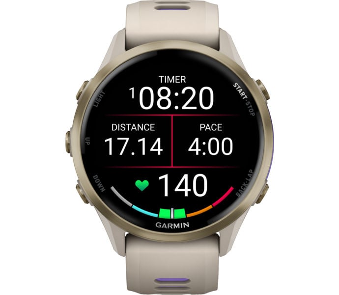 Garmin FORERUNNER 970 LÖPARKLOCKA Beige