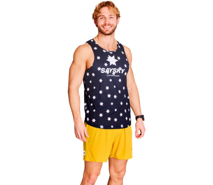 SAYSKY PACE AIR SHORTS 5'' LÖPARSHORTS Gul