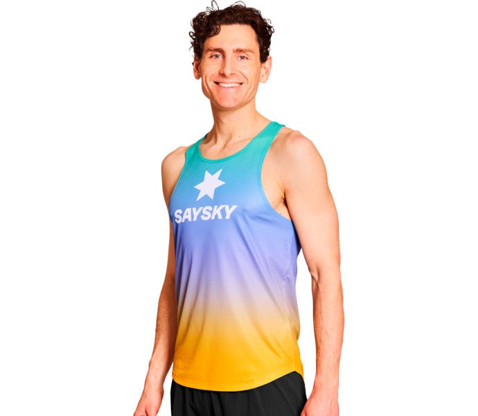 SAYSKY FLOW SINGLET LÖPARLINNE Flerfärgad