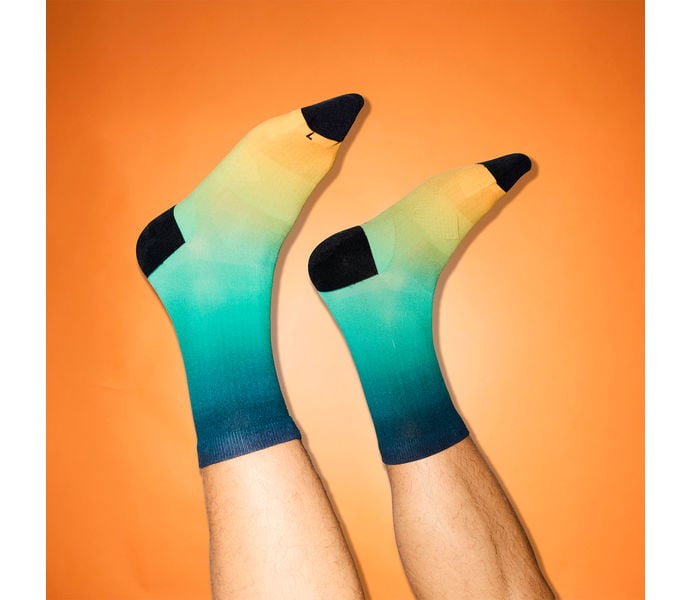 SAYSKY COMBAT SOCKS 200 DRIP DYE LÖPARSTRUMPOR Flerfärgad