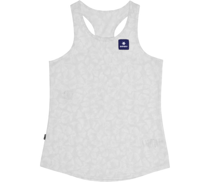 SAYSKY COMBAT SINGLET LÖPARLINNE Vit