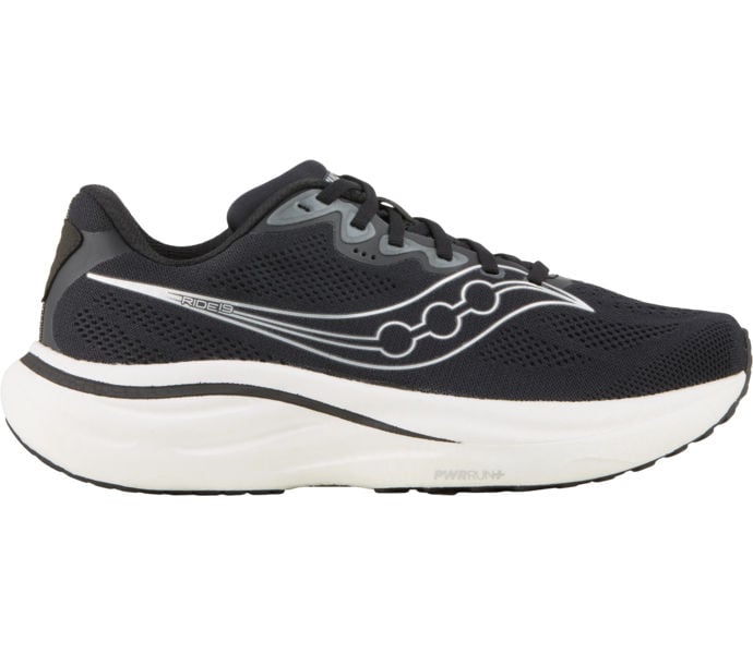 Saucony RIDE 19 WIDE LÖPARSKOR Svart