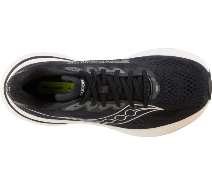 Saucony RIDE 19 WIDE LÖPARSKOR Svart