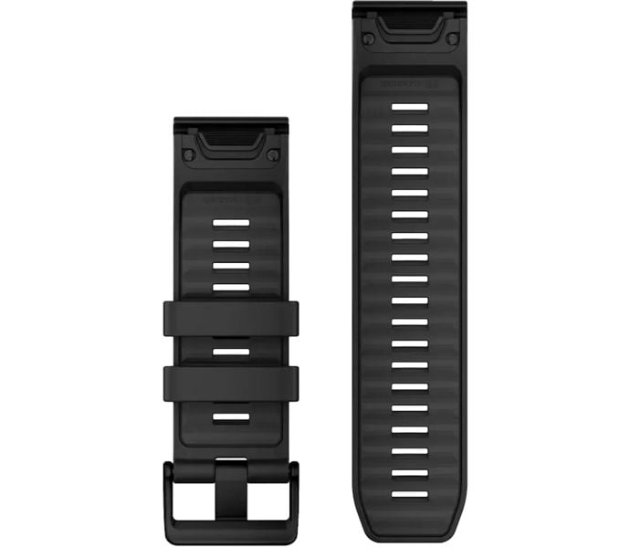 Garmin QUICKFIT SILICONE FENIX 8 26 MM KLOCKARMBAND Svart