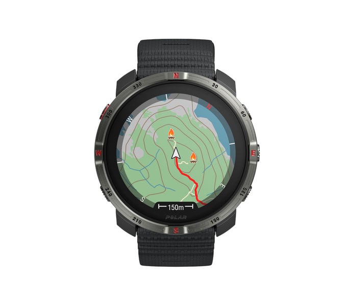 Polar GRIT X2 LÖPARKLOCKA Svart