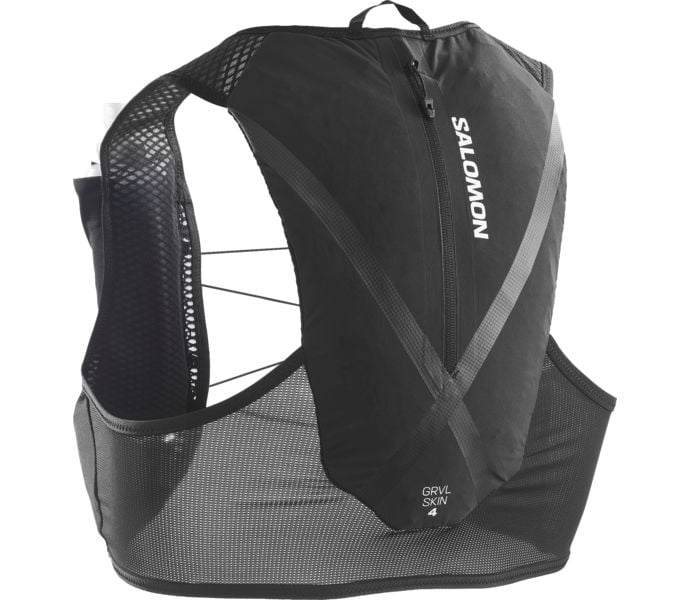 Salomon GRAVEL SKIN VEST 4 LÖPARRYGGSÄCK Svart