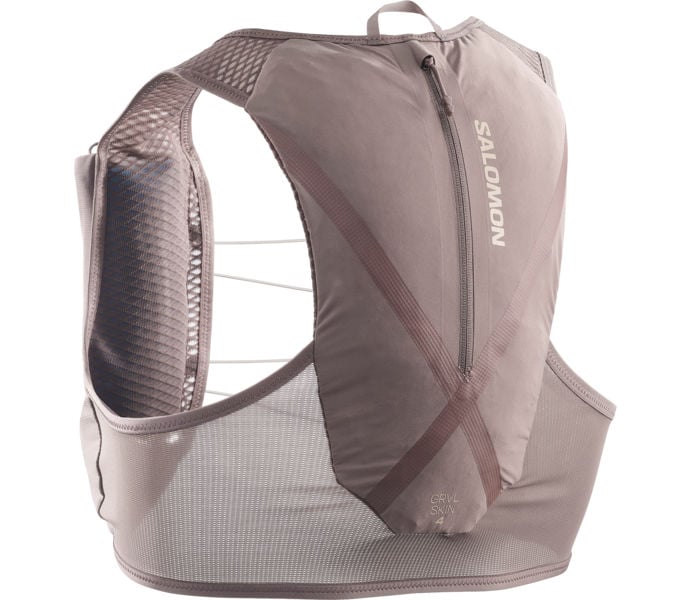 Salomon GRAVEL SKIN VEST 4 LÖPARRYGGSÄCK Rosa
