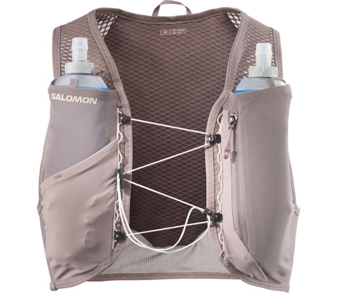 Salomon GRAVEL SKIN VEST 4 LÖPARRYGGSÄCK Rosa