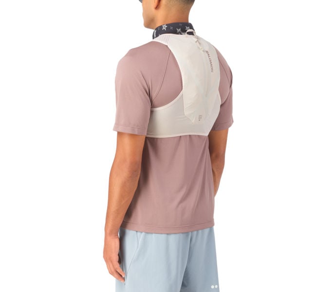 Salomon GRAVEL SKIN VEST 4 LÖPARRYGGSÄCK Vit