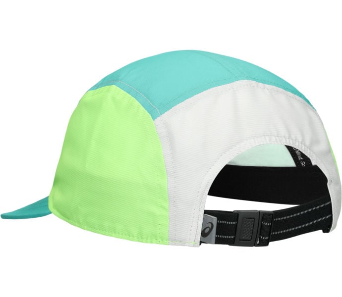 Asics PERFORMANCE RUNNING 5 PANEL CAP Grön