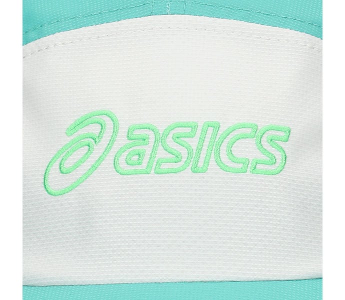 Asics PERFORMANCE RUNNING 5 PANEL CAP Grön