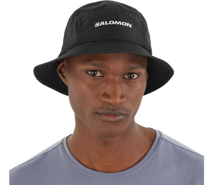 Salomon SHAKEOUT BUCKET HAT LÖPARKEPS Svart
