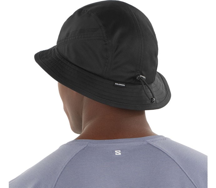 Salomon SHAKEOUT BUCKET HAT LÖPARKEPS Svart