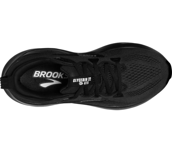 Brooks GLYCERIN GTS 22 WIDE LÖPARSKOR Svart