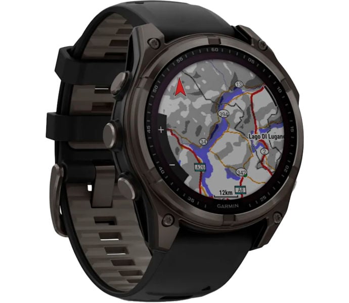 Garmin FENIX 8 SAPPHIRE SOLAR 47MM SPORTKLOCKA Svart