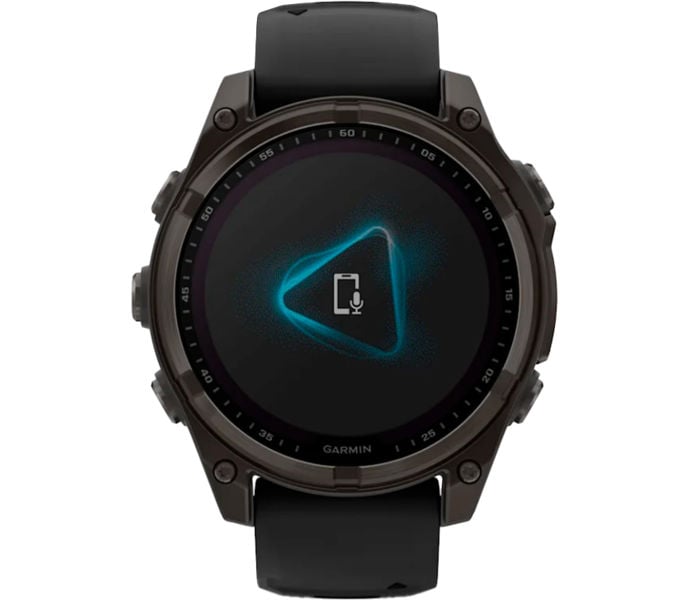 Garmin FENIX 8 SAPPHIRE SOLAR 47MM SPORTKLOCKA Svart