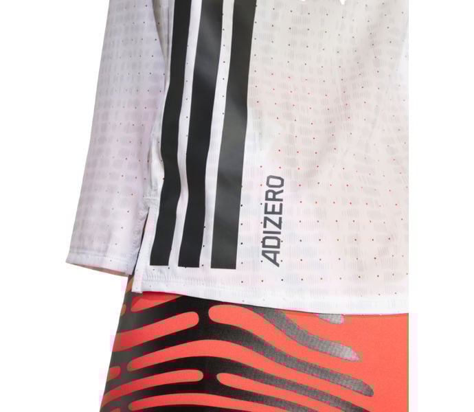 adidas ADIZERO SINGLET LÖPARLINNE Vit