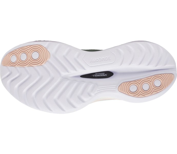 Saucony ENDORPHIN TRAINER KOLFIBERSKOR Grön