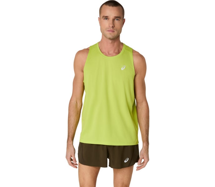 Asics CORE SINGLET LÖPARLINNE Gul