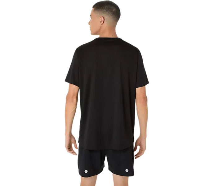 Asics FUJITRAIL LOGO SS LÖPARTSHIRT Svart