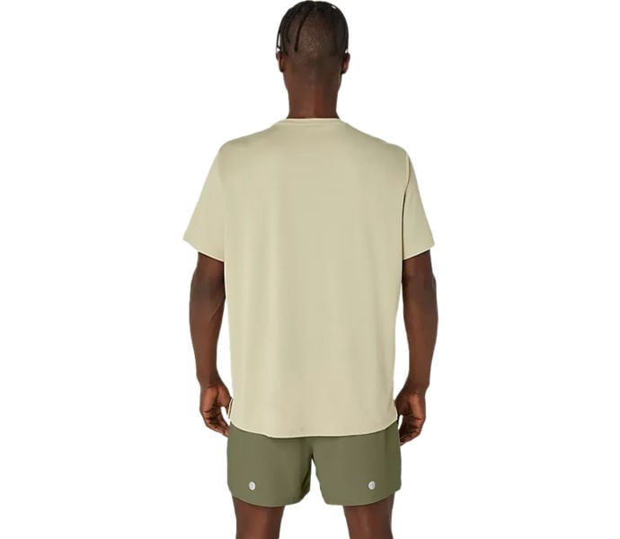 Asics FUJITRAIL LOGO SS LÖPARTSHIRT Beige