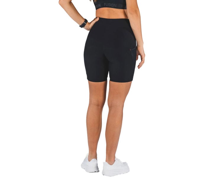 FUSION SHORT GYM TIGHTS  Svart