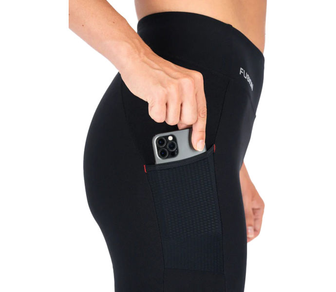 FUSION SHORT GYM TIGHTS  Svart