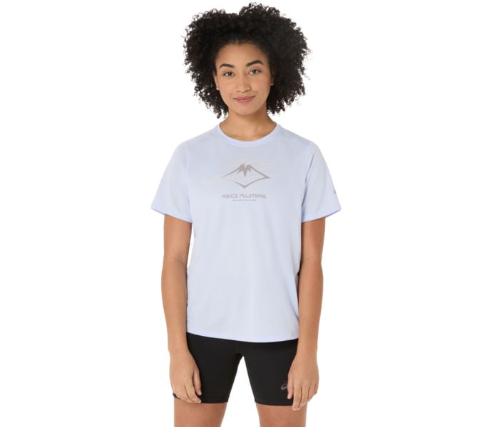 Asics FUJITRAIL LOGO SS TOP LÖPARTRÖJA Blå