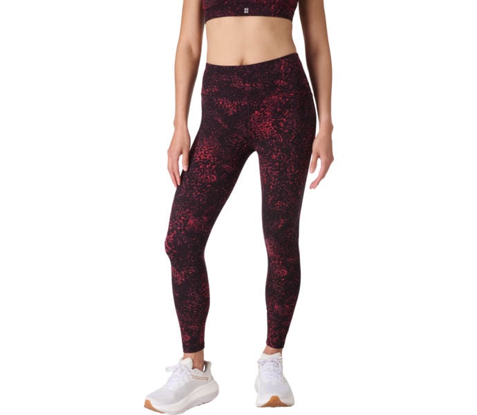 Sweaty Betty POWER WORKOUT LEGGINGS LÖPARTIGHTS Röd