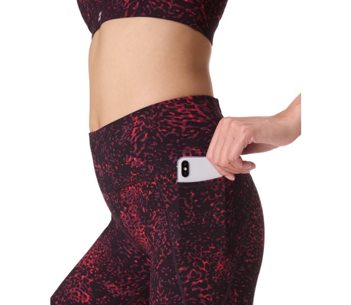 Sweaty Betty POWER WORKOUT LEGGINGS LÖPARTIGHTS Röd