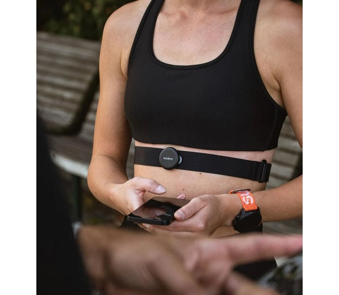 Suunto SMART HEART RATE BELT PULSBAND Svart