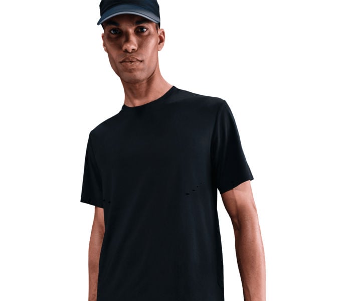 Nike RUN PINNACLE MEN'S DRI-FIT T-SHIRT Svart