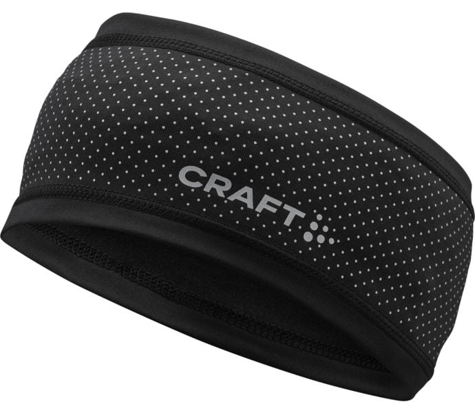 Craft Lumen Fleece Headband 2 Pannband Svart