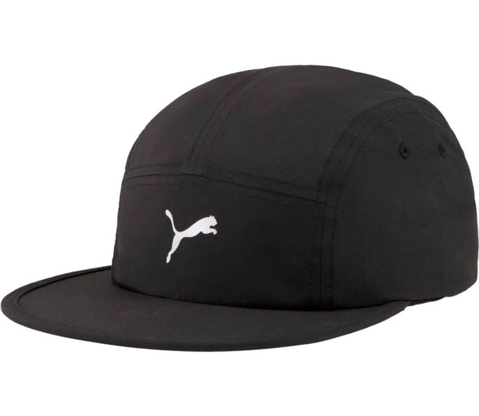 Puma ESSENTIAL RUNNING 5 PANEL CAP LÖPARKEPS Svart