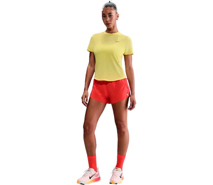 Nike SWIFT DRI-FIT SHORT SLEEVE LÖPAR T-SHIRT Gul